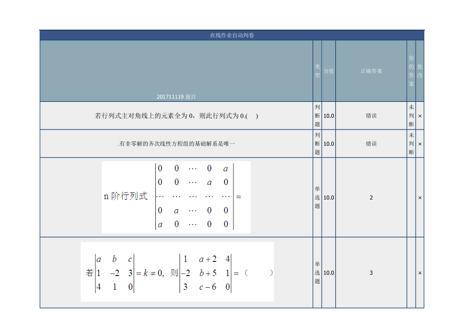 北理-线性代数-在线作业.doc_第1页