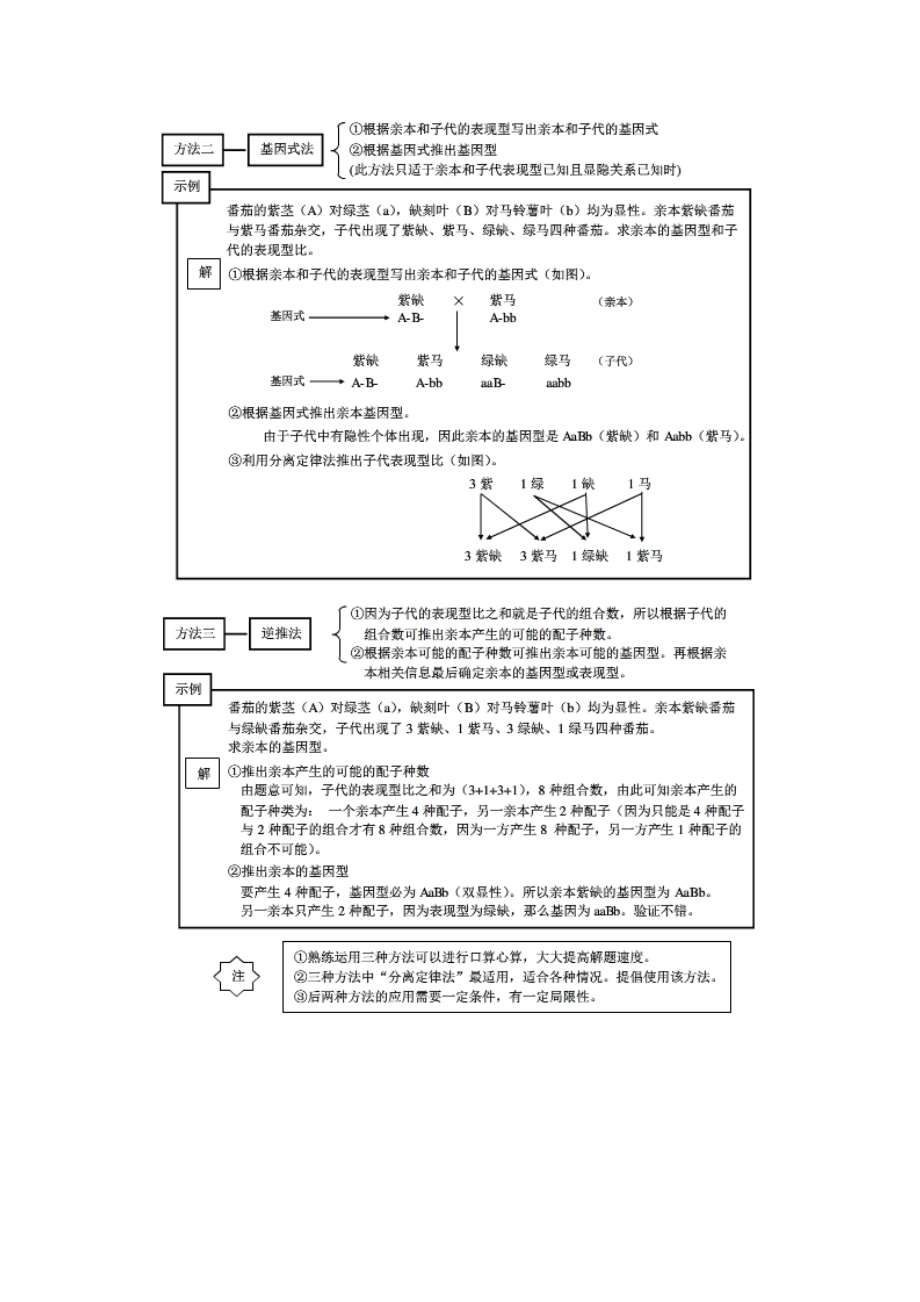 人教版教学教案生物必修2遗传与进化教师教案（Word）.doc_第3页