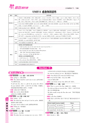 八年级英语下册 Unit 3 Could you please clean your room？备课参考(pdf)(新版)人教新目标版 教案.pdf