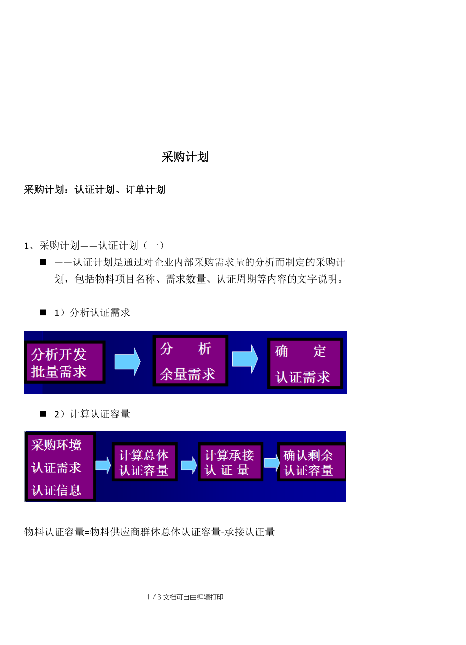 采购计划的制定以及案例参考.doc_第1页