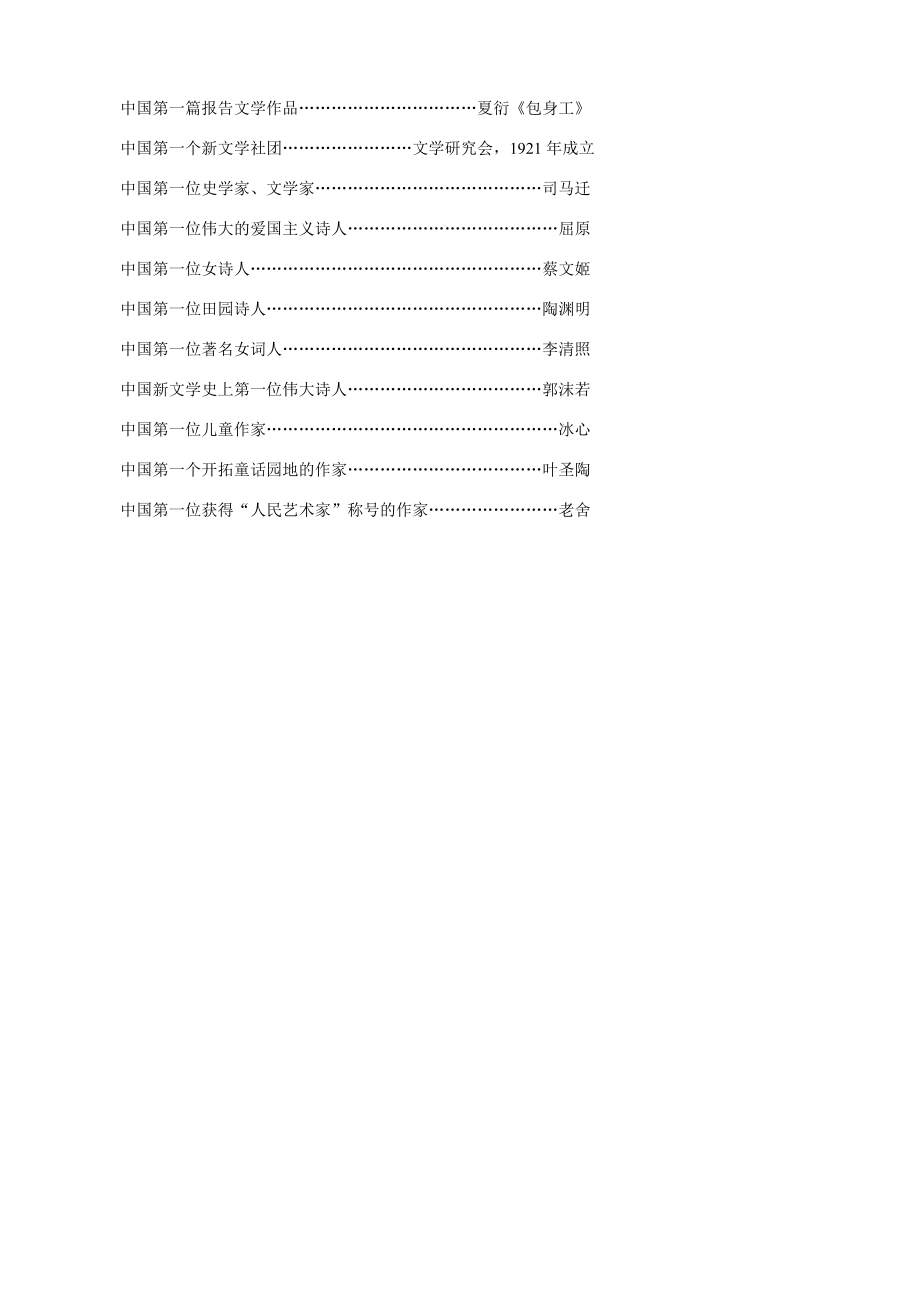 小学语文 百科知识—文学 素材.doc_第3页