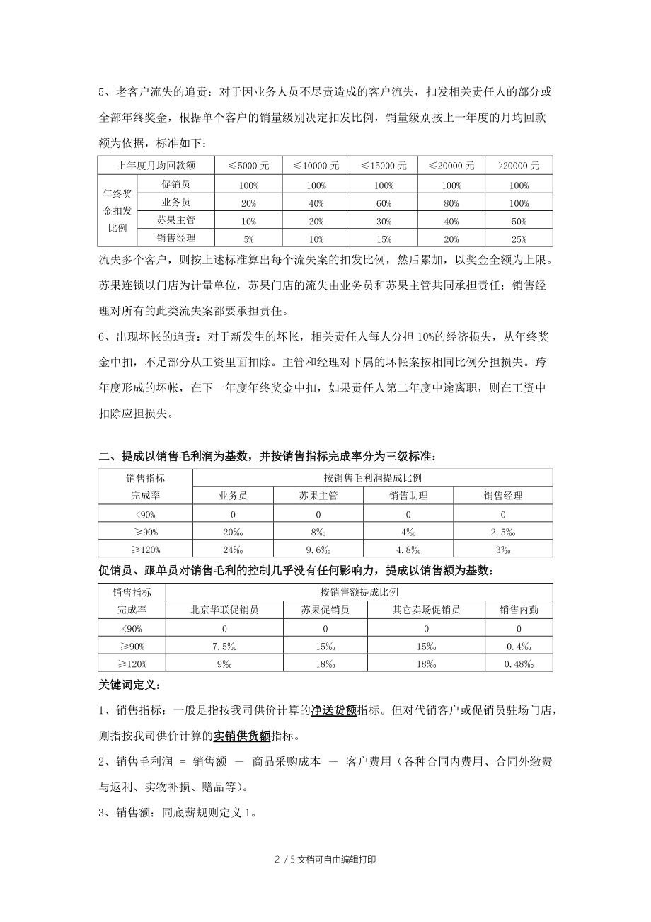 销售部薪资方案说明书.doc_第2页