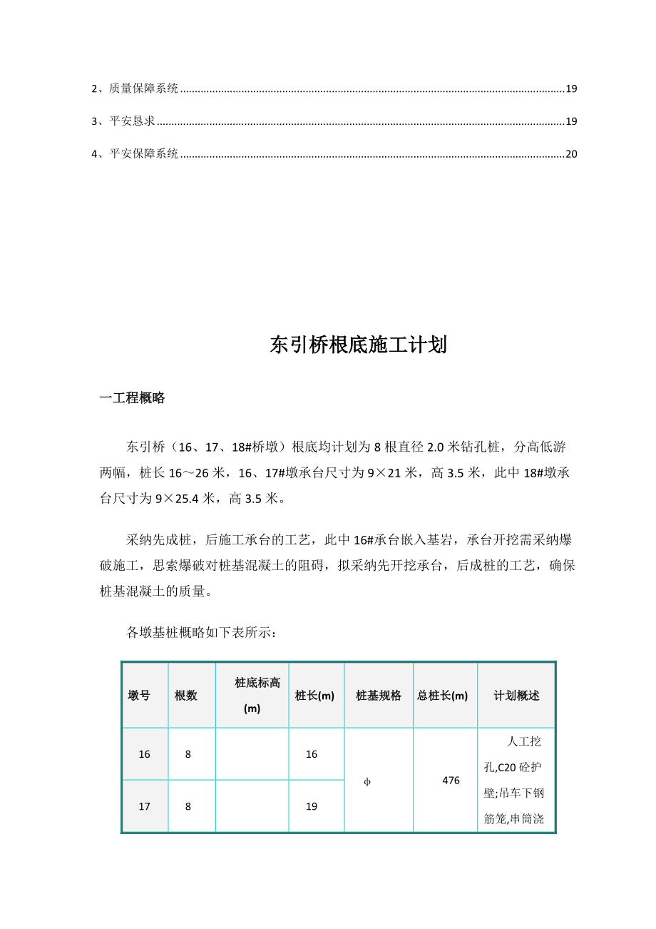 建筑行业泸州市茜草长江大桥东引桥基础施工方案.doc_第2页