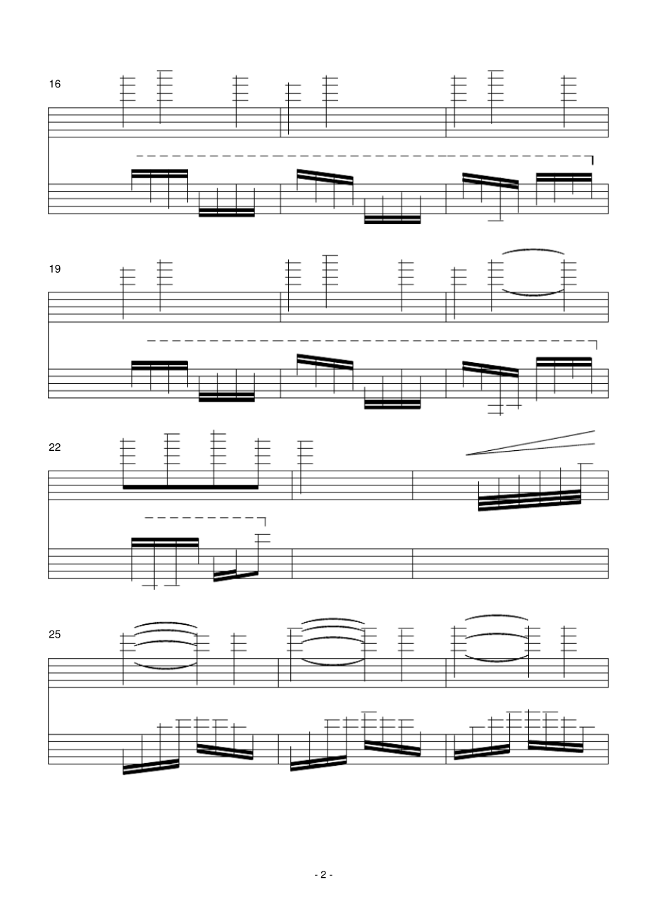 Goodbye(Deemo)简五谱符头有数字的五线谱适用新手钢琴谱正谱.pdf_第2页