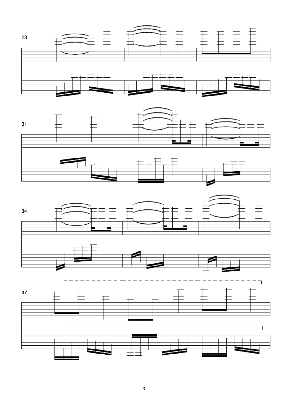 Goodbye(Deemo)简五谱符头有数字的五线谱适用新手钢琴谱正谱.pdf_第3页