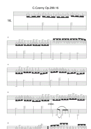 C.CzernyOp.299.16原版简五谱符头有数字的五线谱适用新手钢琴谱正谱.pdf