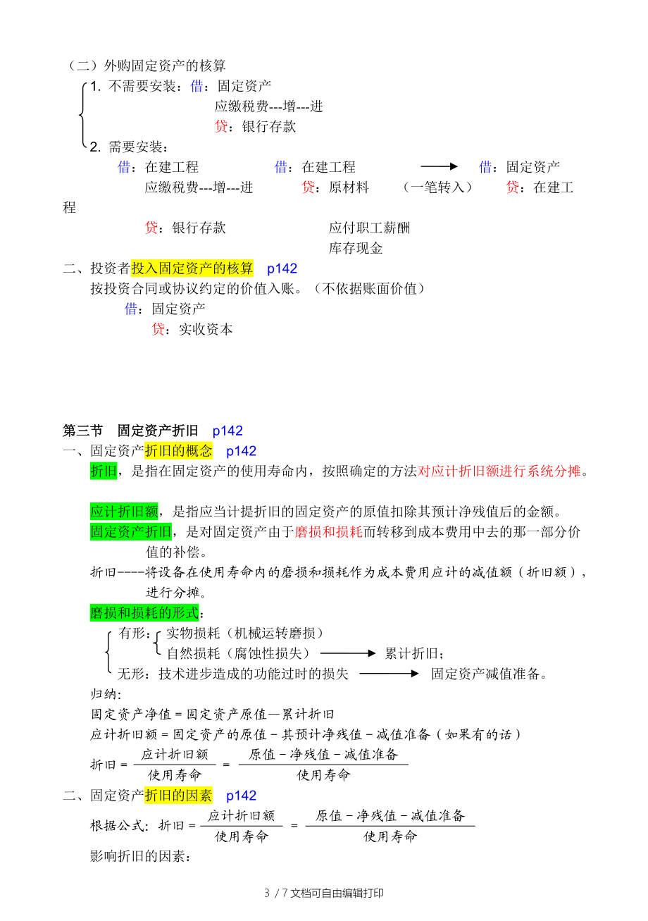 会计基础总结13章固定资产.doc_第3页