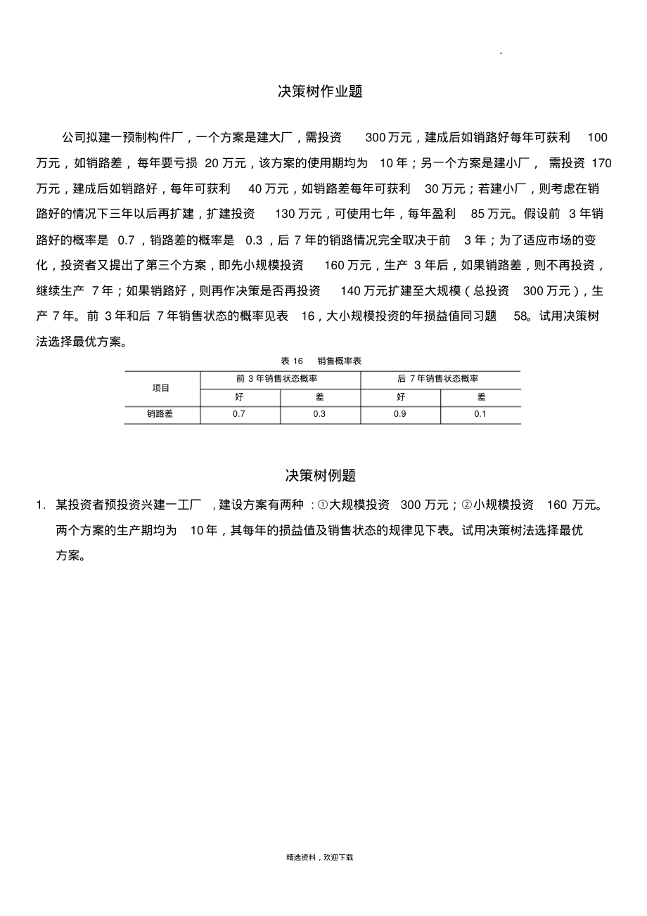 决策树练习题.pdf_第1页