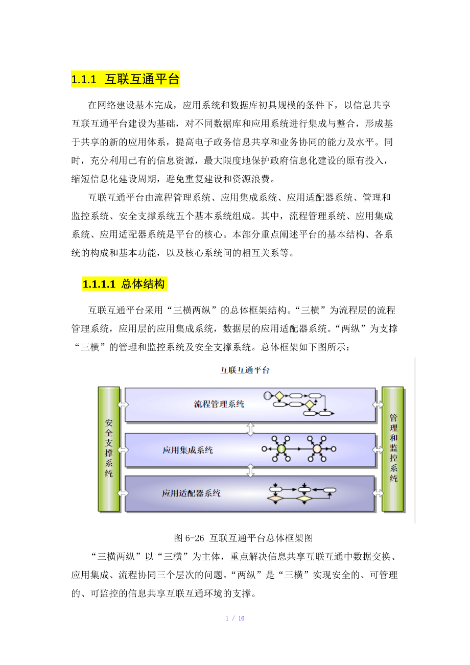 互联互通平台参考模板.doc_第1页