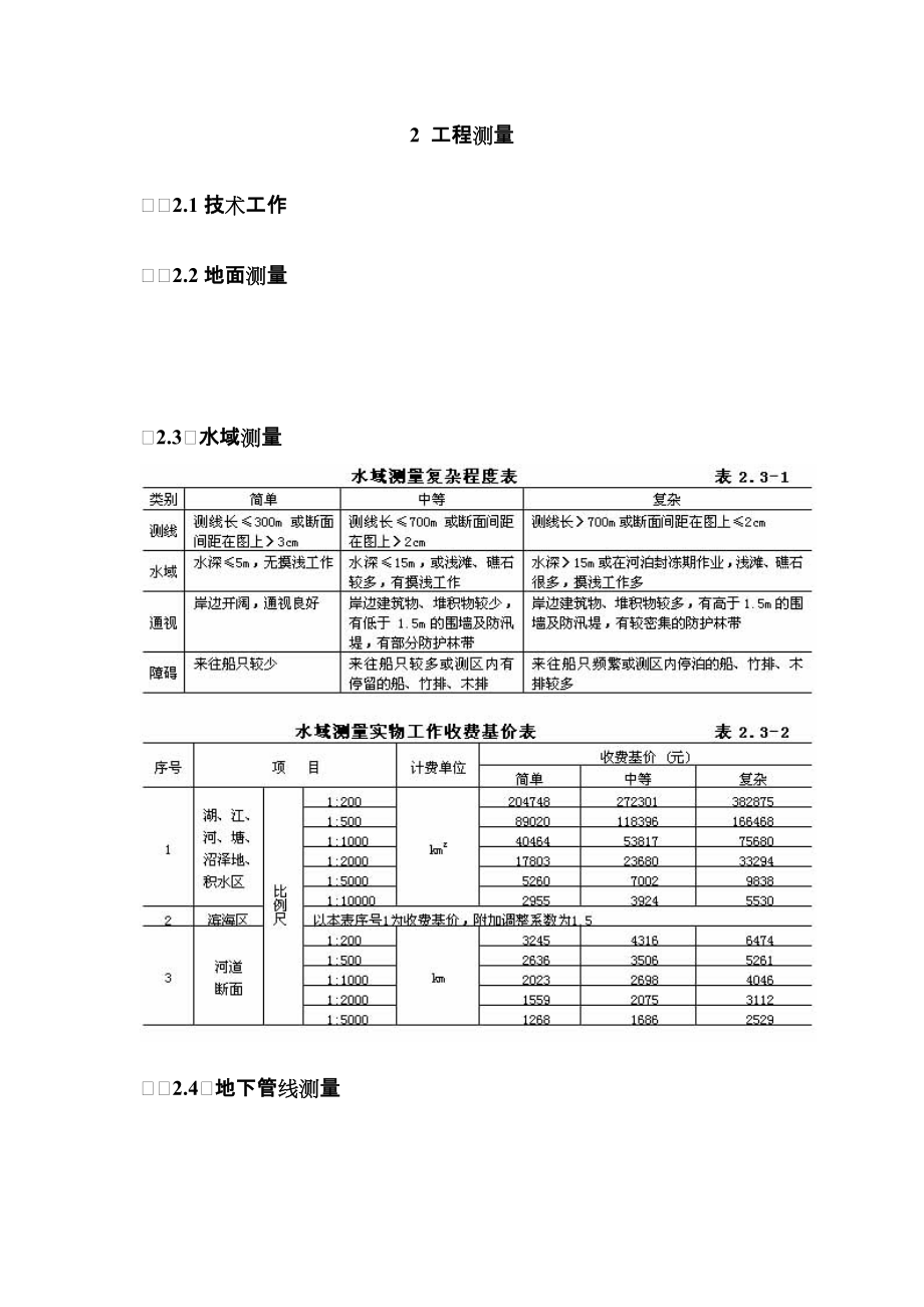 工程勘察收费标准范本.docx_第1页