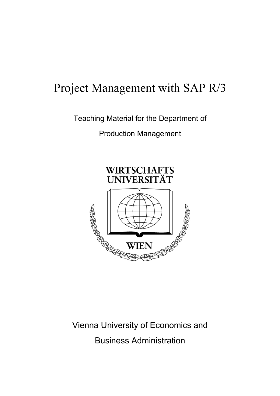 ProjectManagementwithSAP.docx_第1页