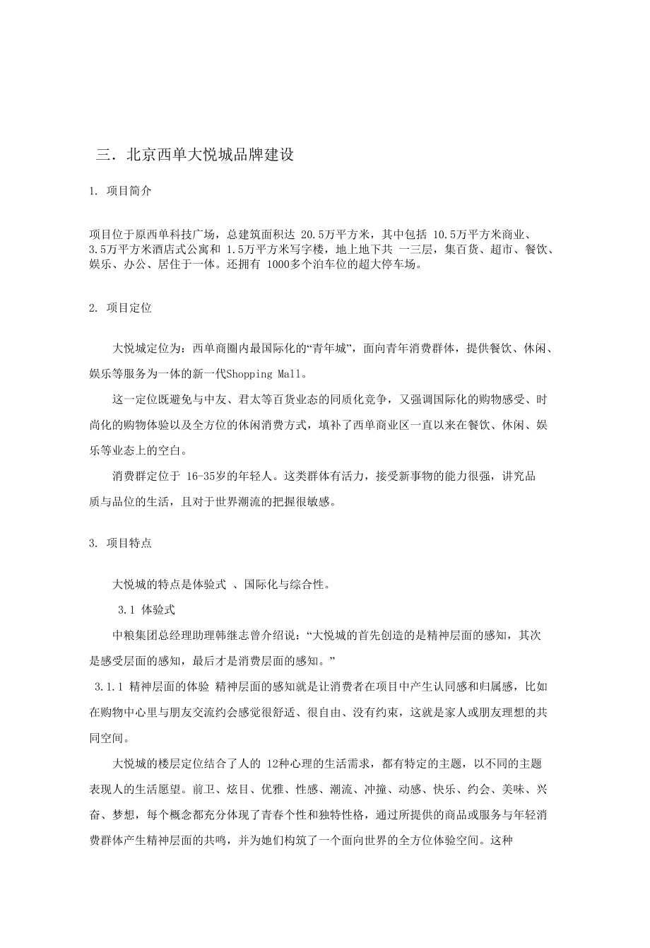 某商业地产品牌建设及广告传播.docx_第1页