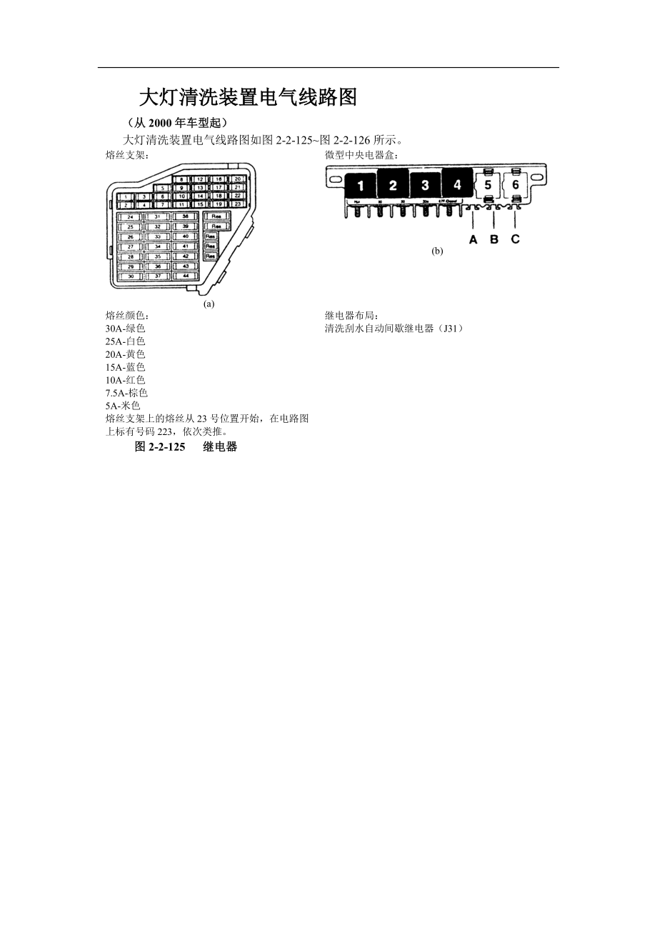 汽车大灯清洗装置电气线路图.docx_第1页