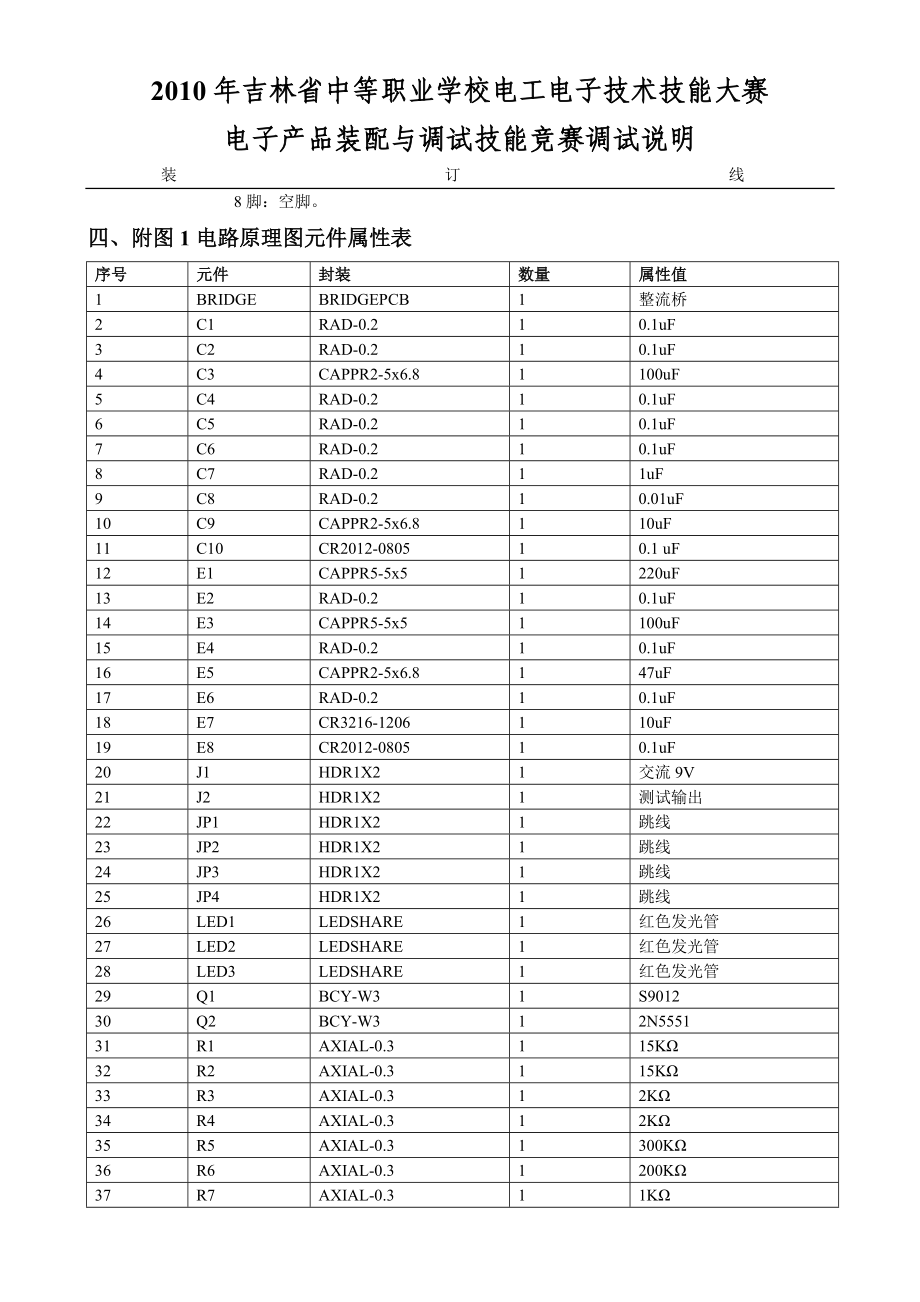 电子产品装配与调试技能竞赛说明.docx_第3页