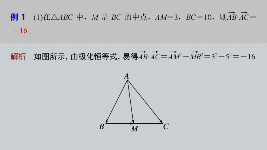 专题二 培优点8 向量极化恒等式.pptx_第3页